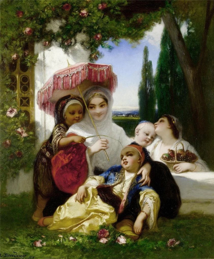 I figli del principe, 1858